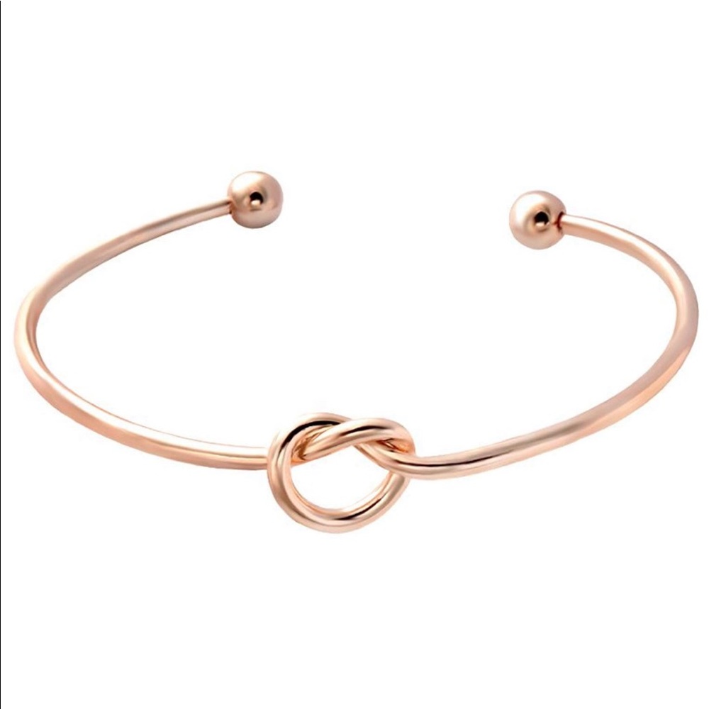 Rose Gold Knot Bracelet
